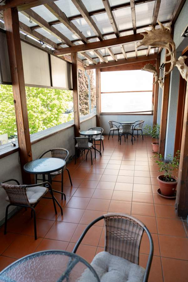 restaurant terrace